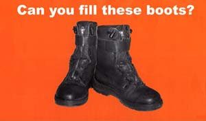 recruitment, can you feel these boots